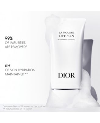 DIOR La Mousse OFF/ON Foaming Face Cleanser, 5 oz.