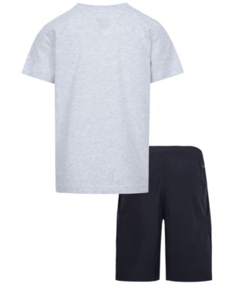 Boys' 4-7 Crewneck T-Shirt and Woven Shorts, 2-Piece Set