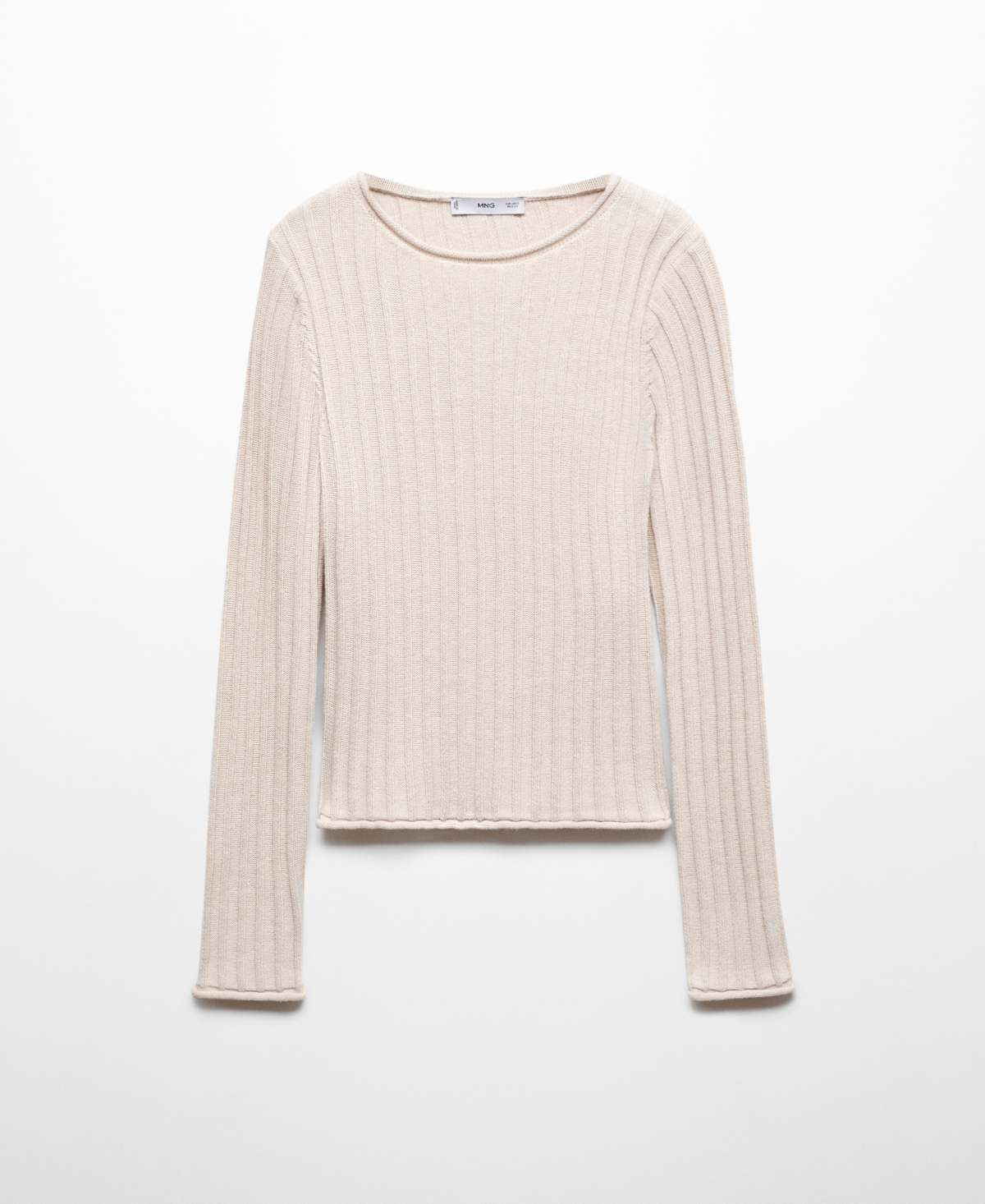 Mango Women's Ribbed Knit Sweater