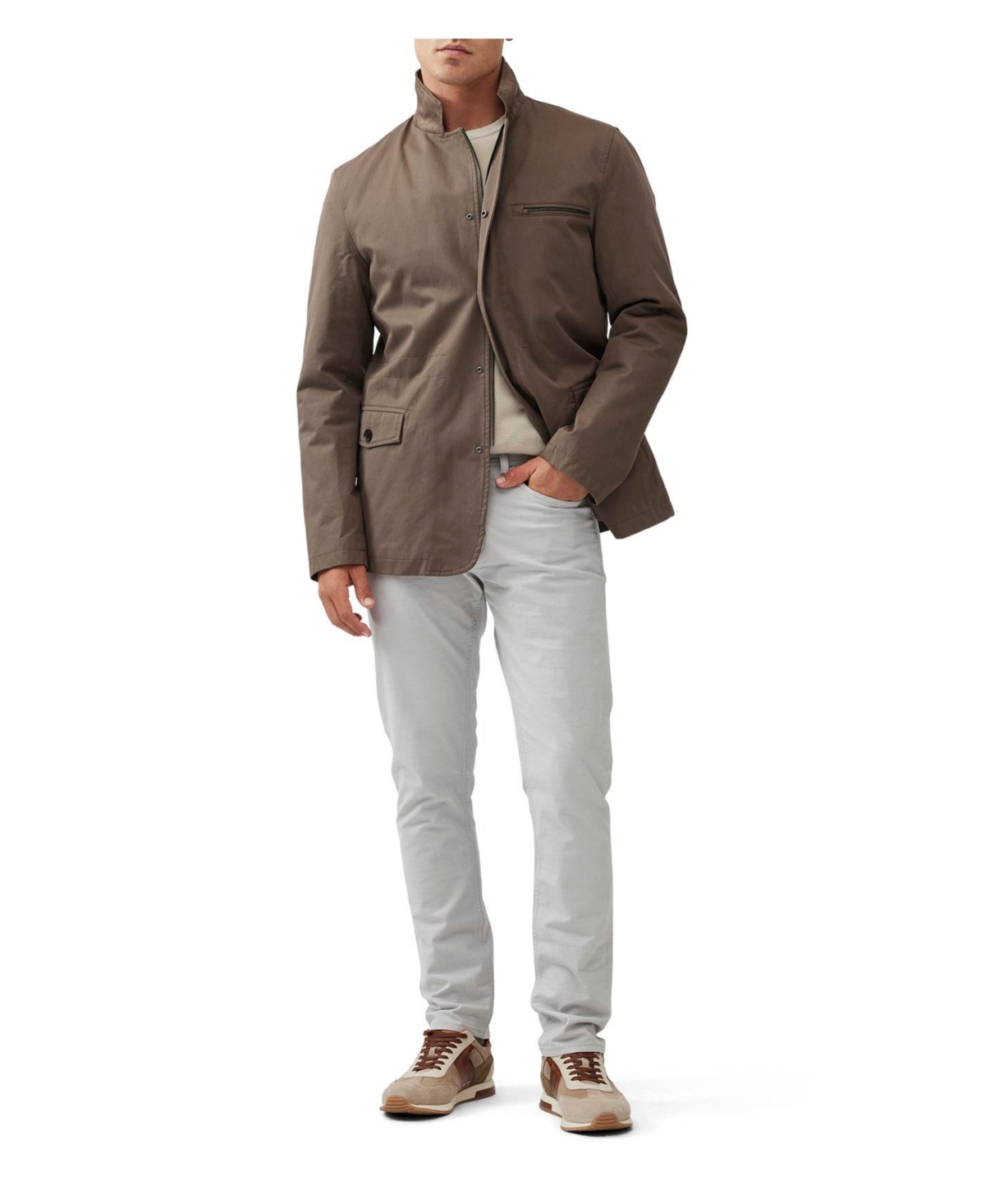 Rodd & Gunn Gunn Straight Fit Jean In White