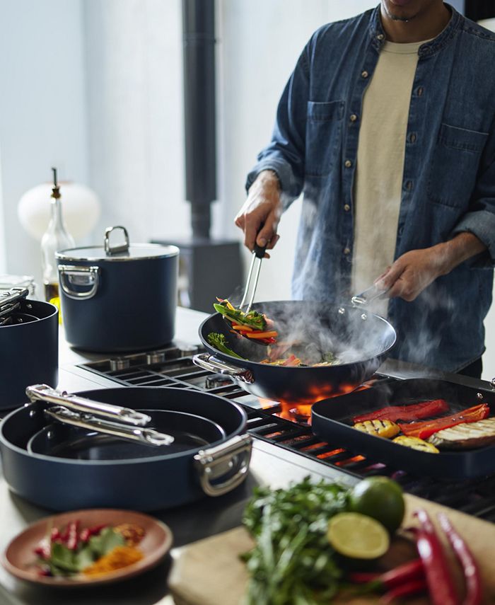 Joseph Joseph Space Ceramic Nonstick 12.5" FoldingHandle Wok Macy's