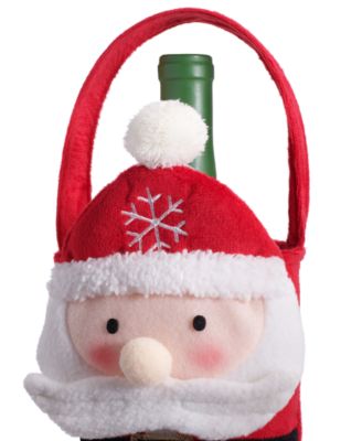 Holiday Lane Santa Wine Bag