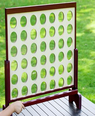Giant Wooden Connect 4 Game