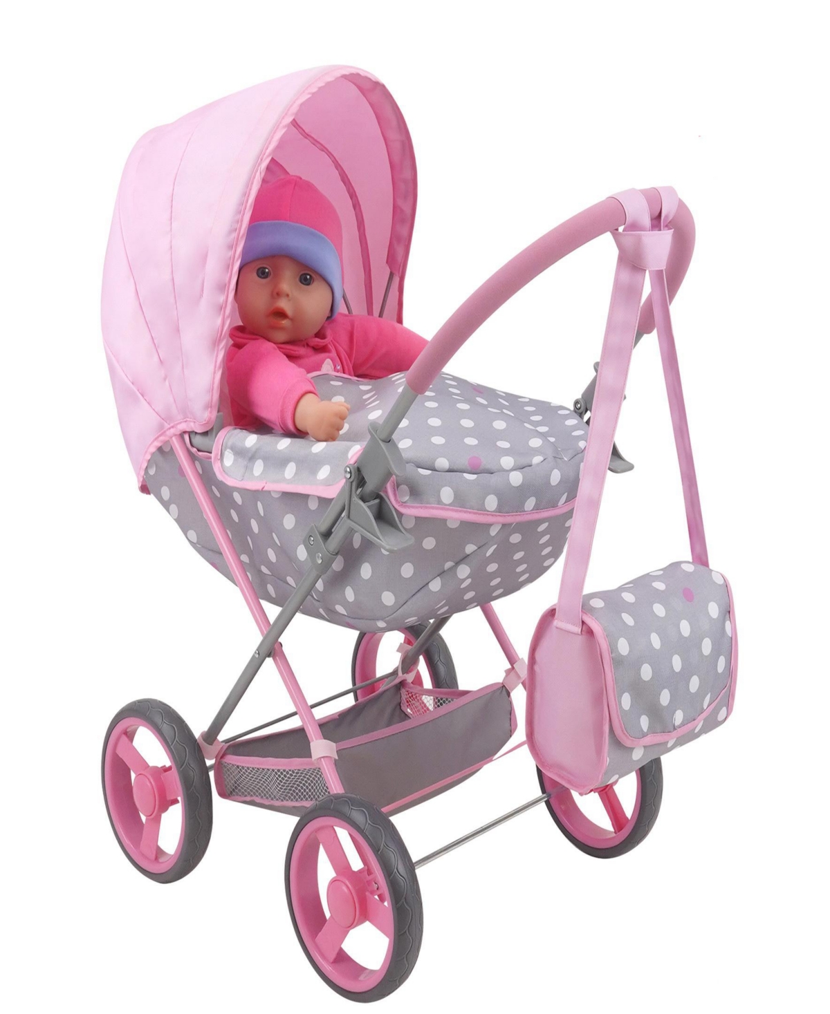 509 Crew - Cotton Candy Pink - Doll Deluxe Pram
