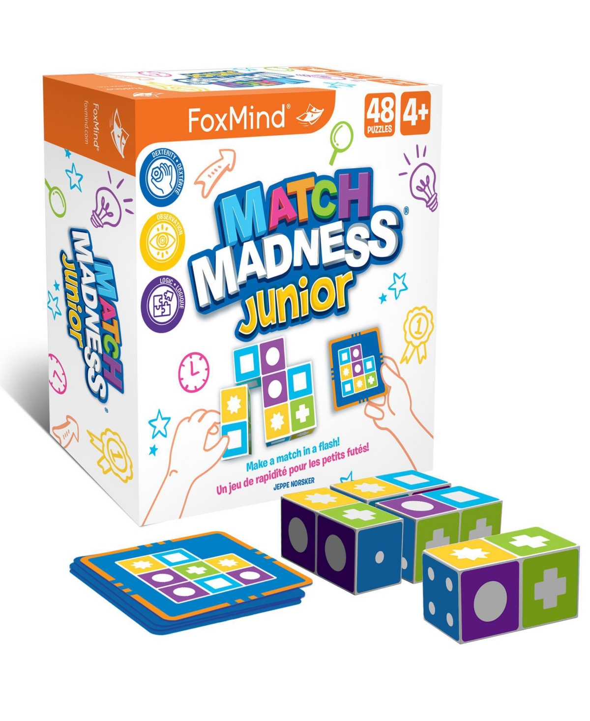 Shop Foxmind Games - Match Madness Junior Puzzle Game In Multi