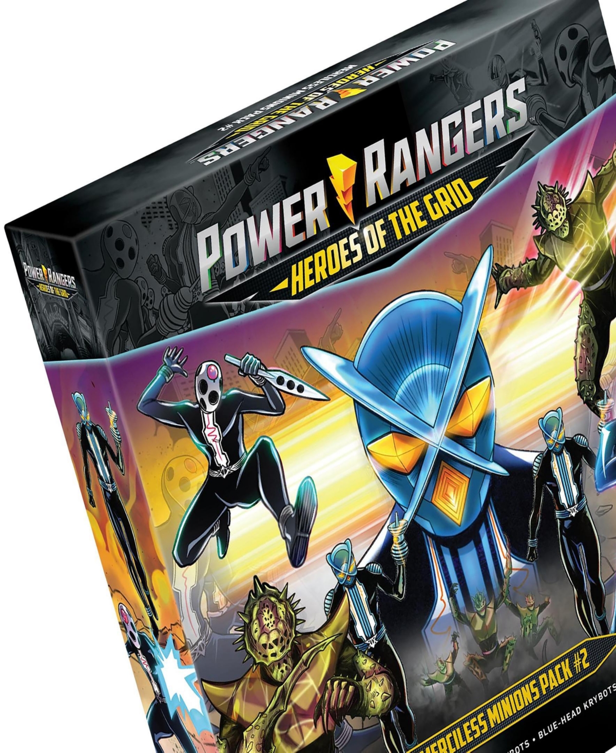 Shop Renegade Game Studios - Power Rangers Heroes Of The Grid Merciless Minions Pack 2 Game Expansion In Multi