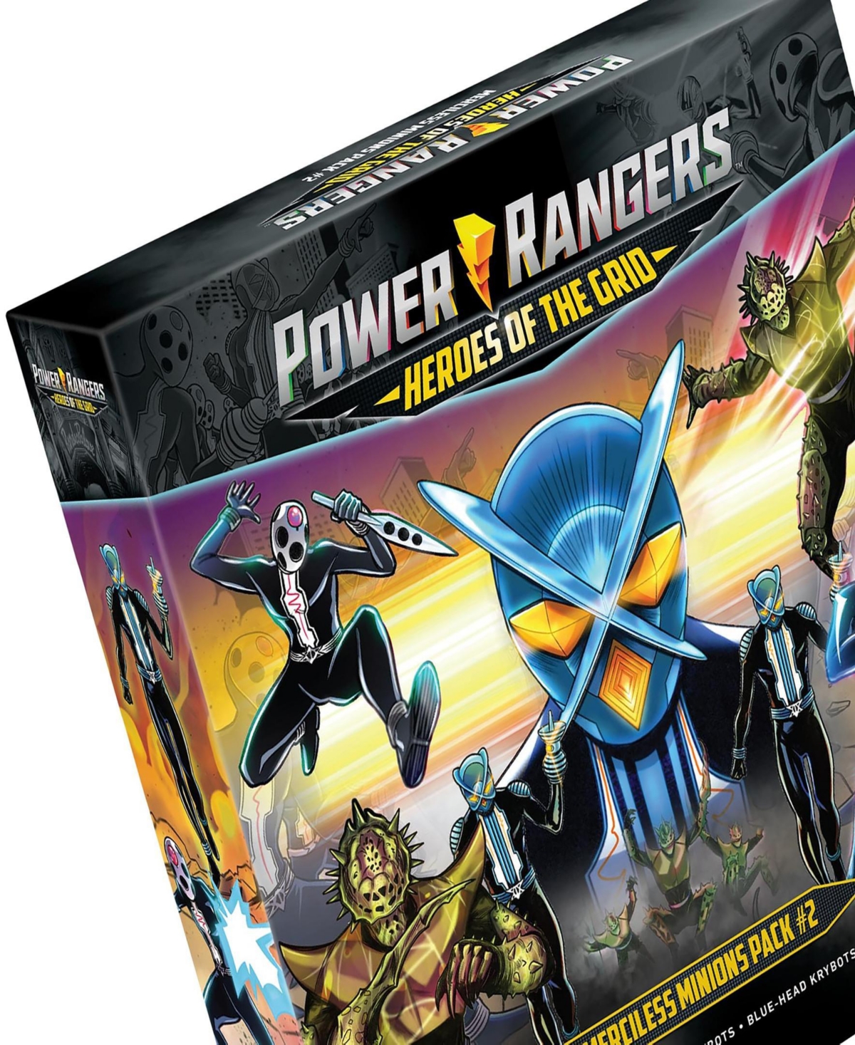 Renegade Game Studios - Power Rangers Heroes Of The Grid Merciless Minions Pack 2 Game Expansion In Multi
