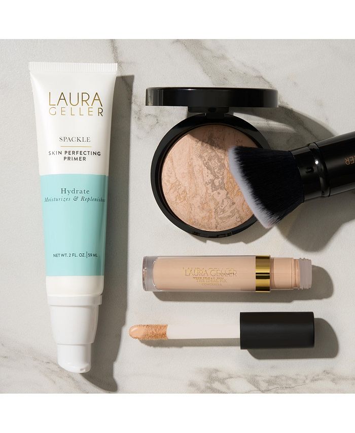 Laura Geller Beauty Baked Balance-N-Brighten Color Correcting Foundation - Ivory/Cream - 0.32 oz