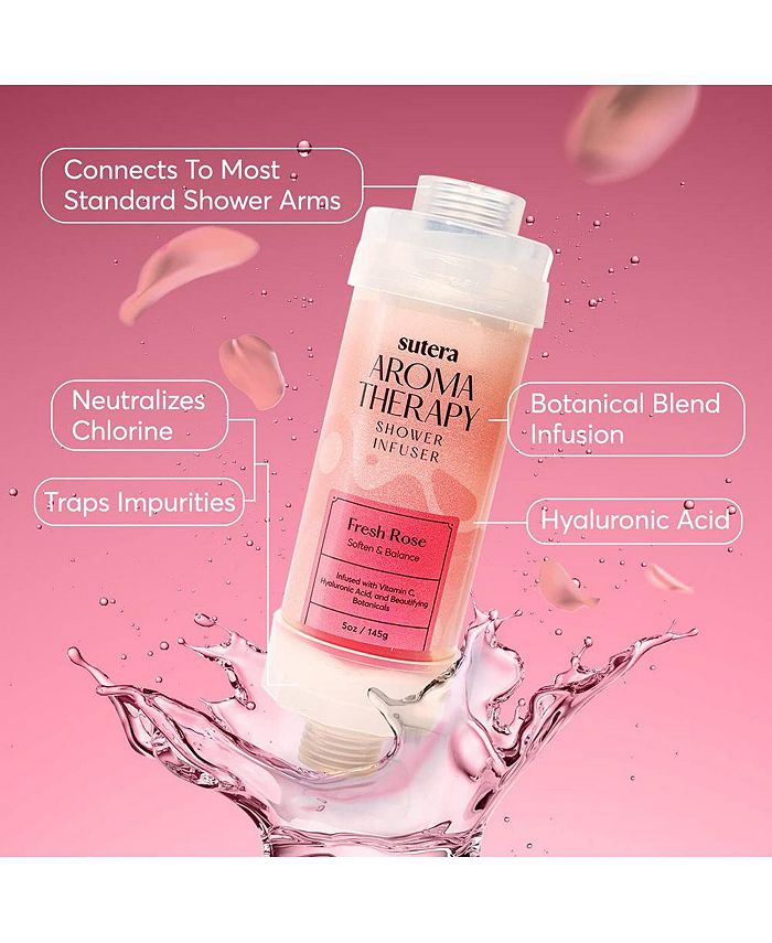 Sutera Aromatherapy Shower Infuser White Rose Scent Macy's