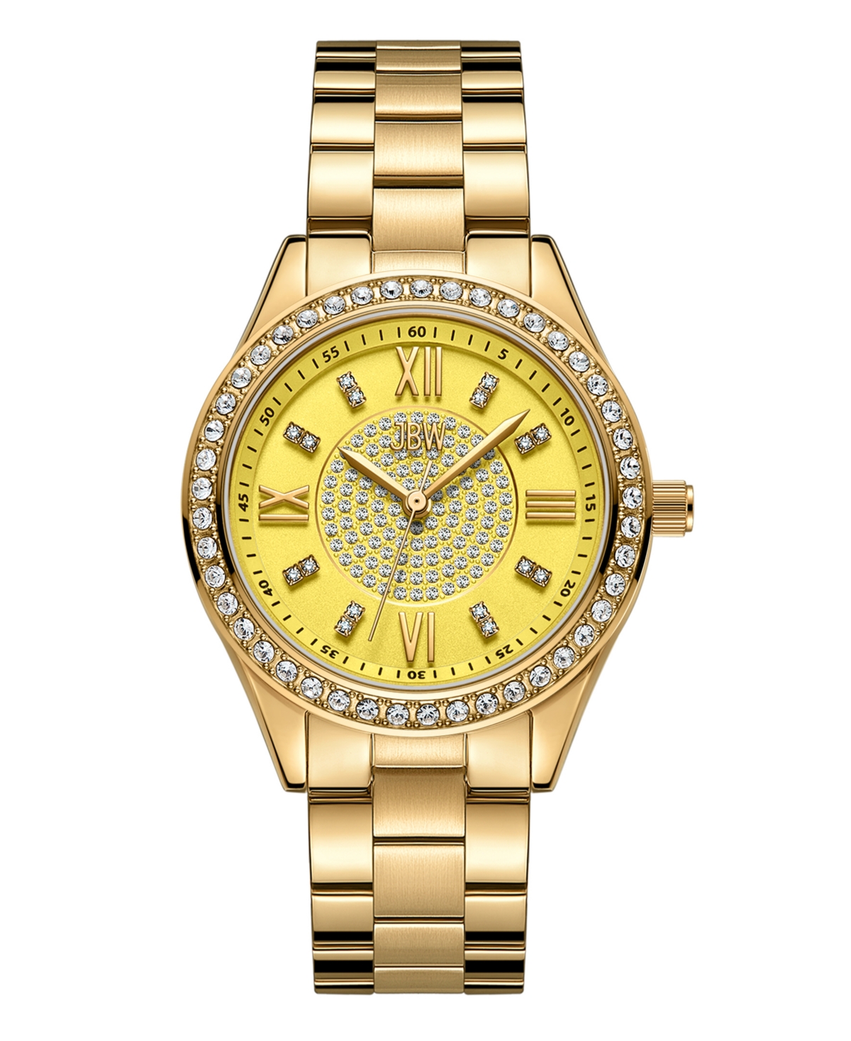 Women's Mondrian 34 Quartz 18k Gold Stainless Steel Watch, 34mm - Gold