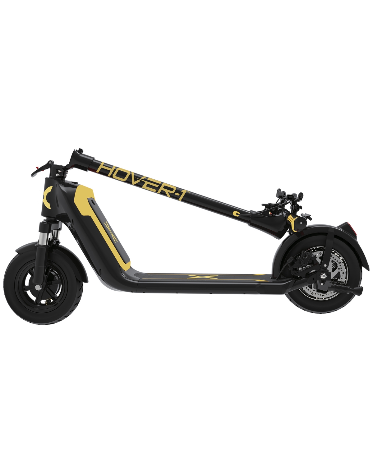Hover-1 Helios Electric Scooter With 500w Motor, 18 Mph Max Speed, And 24 Miles Max Range In Yellow