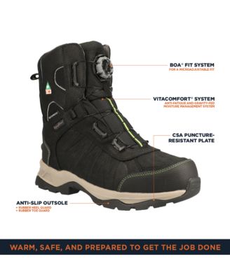 Men's Extreme Freezer Boot - Waterproof Insulated Work Boots for Extreme Cold