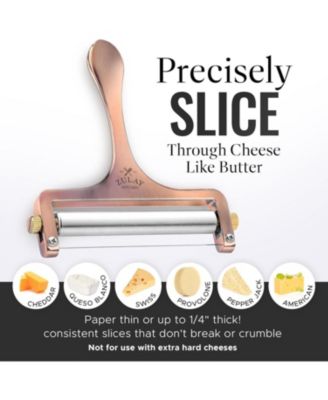 Heavy Duty Adjustable Cheese Slicer with 2 Extra Wires
