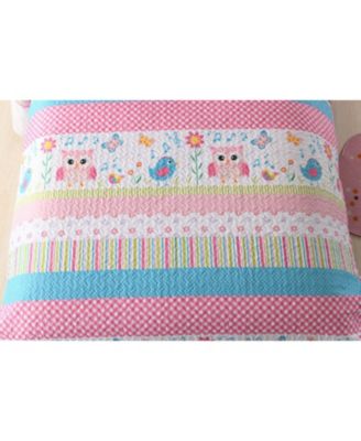 Kids Girls Quilt Set Bedspread Coverlet Set A73 Full