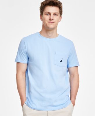 Men's Classic-Fit Solid Crew-Neck Pocket T-Shirt
