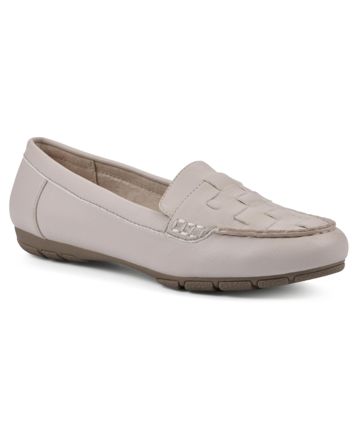 Women's Giver Moc Comfort Loafer - Taupe Tumbled Smooth