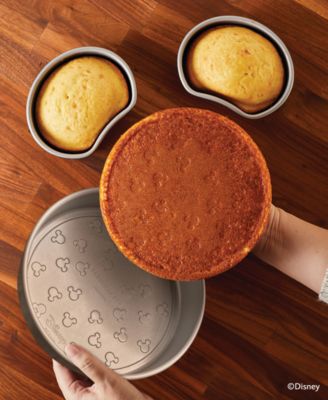 Bake with Mickey Mouse 3-Piece Nonstick Cake Pan Set
