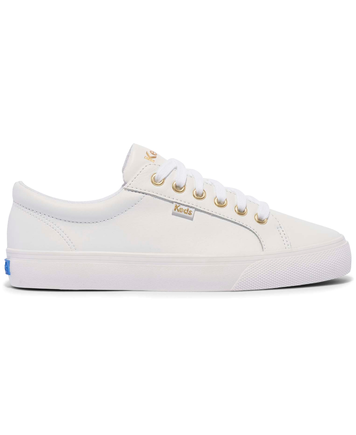 Keds Women's Jump Kick Leather Casual Sneakers from Finish Line - Gold