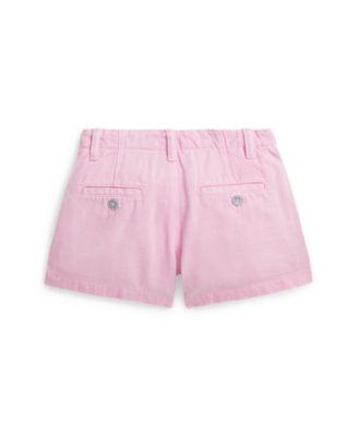 Toddler and Little Girls Cotton Chino Shorts