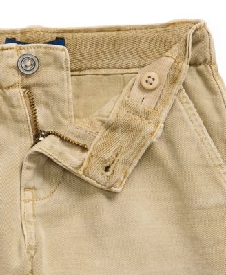Toddler and Little Girls Cotton Chino Shorts
