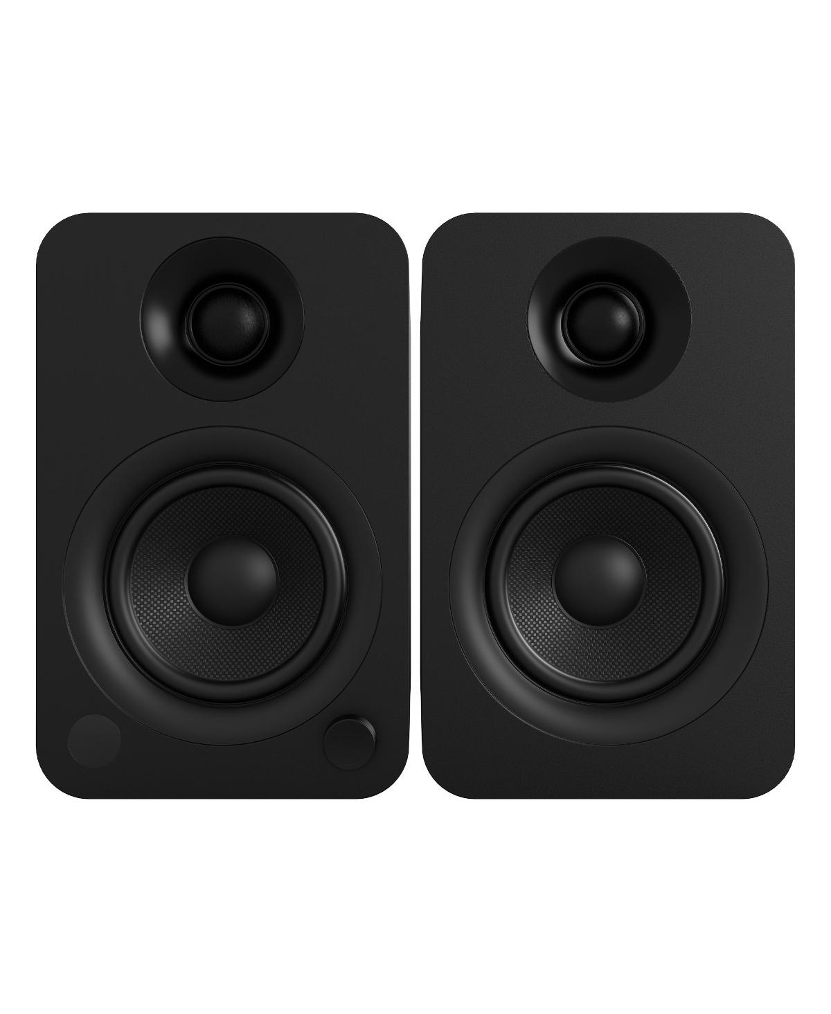 Kanto Yu Powered Bookshelf Speaker with Bluetooth & Rca Input (Matte - Pair - Black