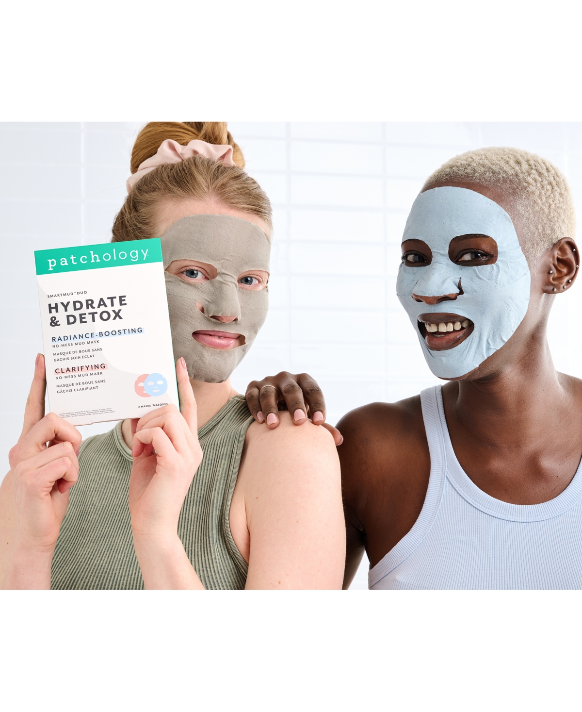 Patchology 2-pc. Smartmud Hydrate & Detox No-mess Mud Mask Set In No Color