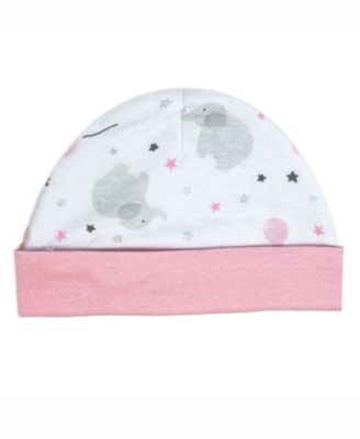 Baby Girl Elephants and Balloons 5 Piece Layette Set