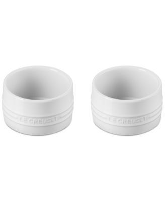 Stoneware Round Ramekin Straight Wall Set