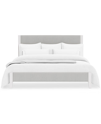Furniture Catriona Upholstered King Bed - Macy's