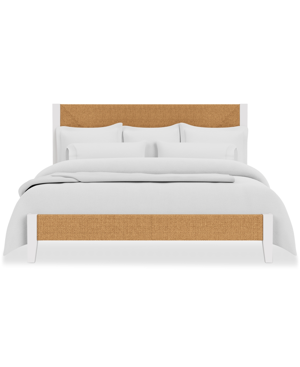 Shop Macy's Catriona Woven Queen Bed In No Color