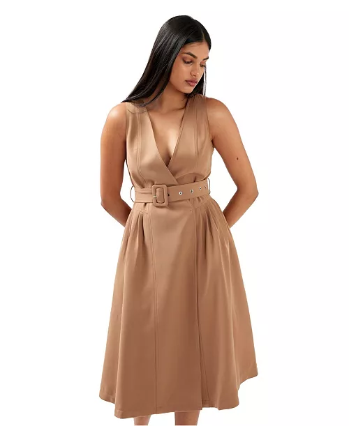 women's miss independence midi dress