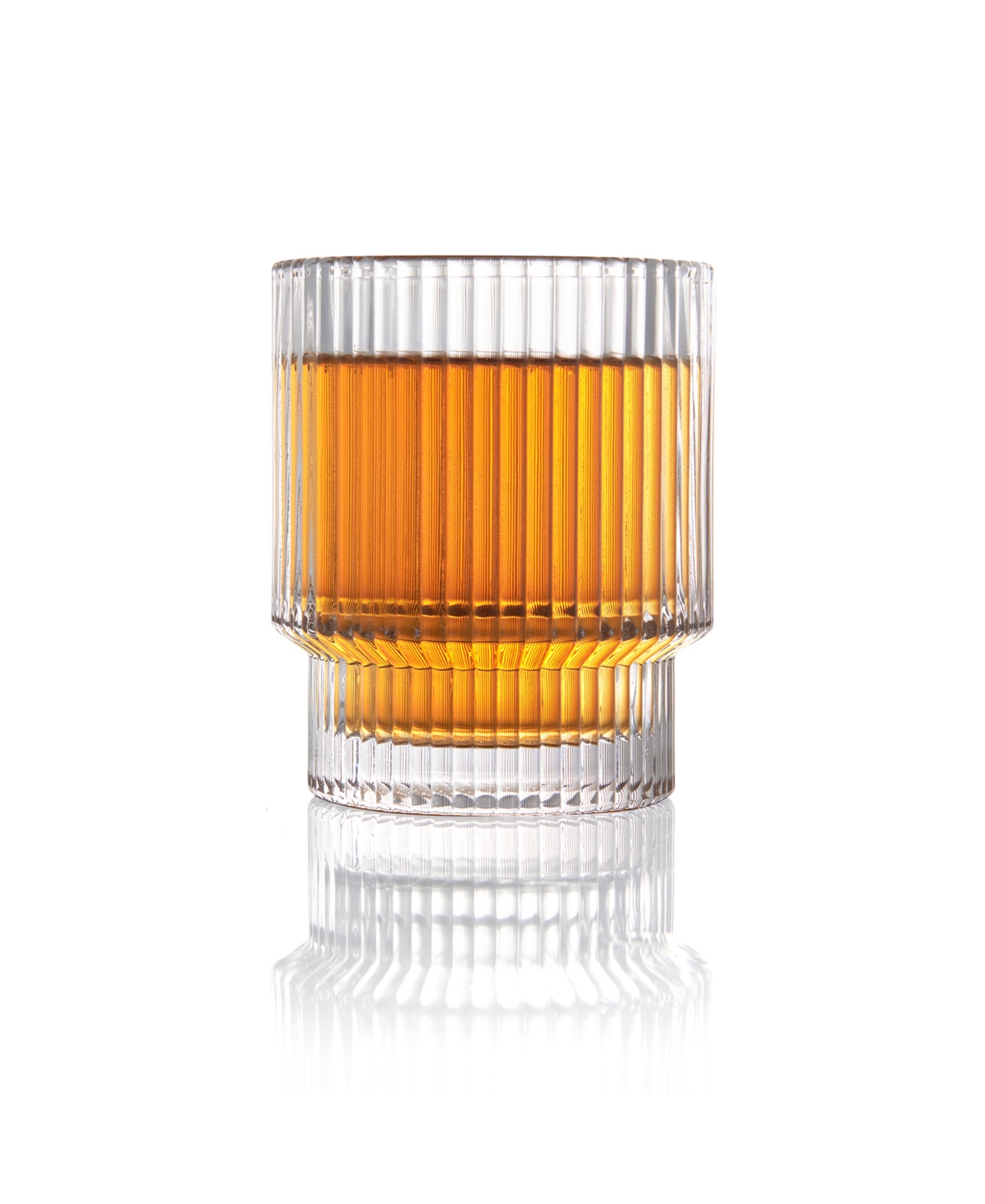 Shop Fifth Avenue Manufacturers Old Fashioned Glasses, Set Of 4 In Clear