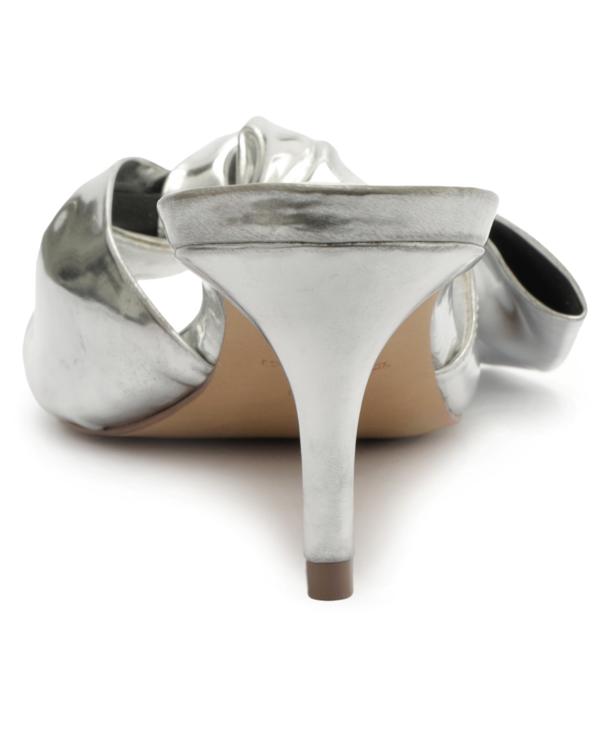 Shop Arezzo Women's Raya Mid Stiletto Sandals In Silver
