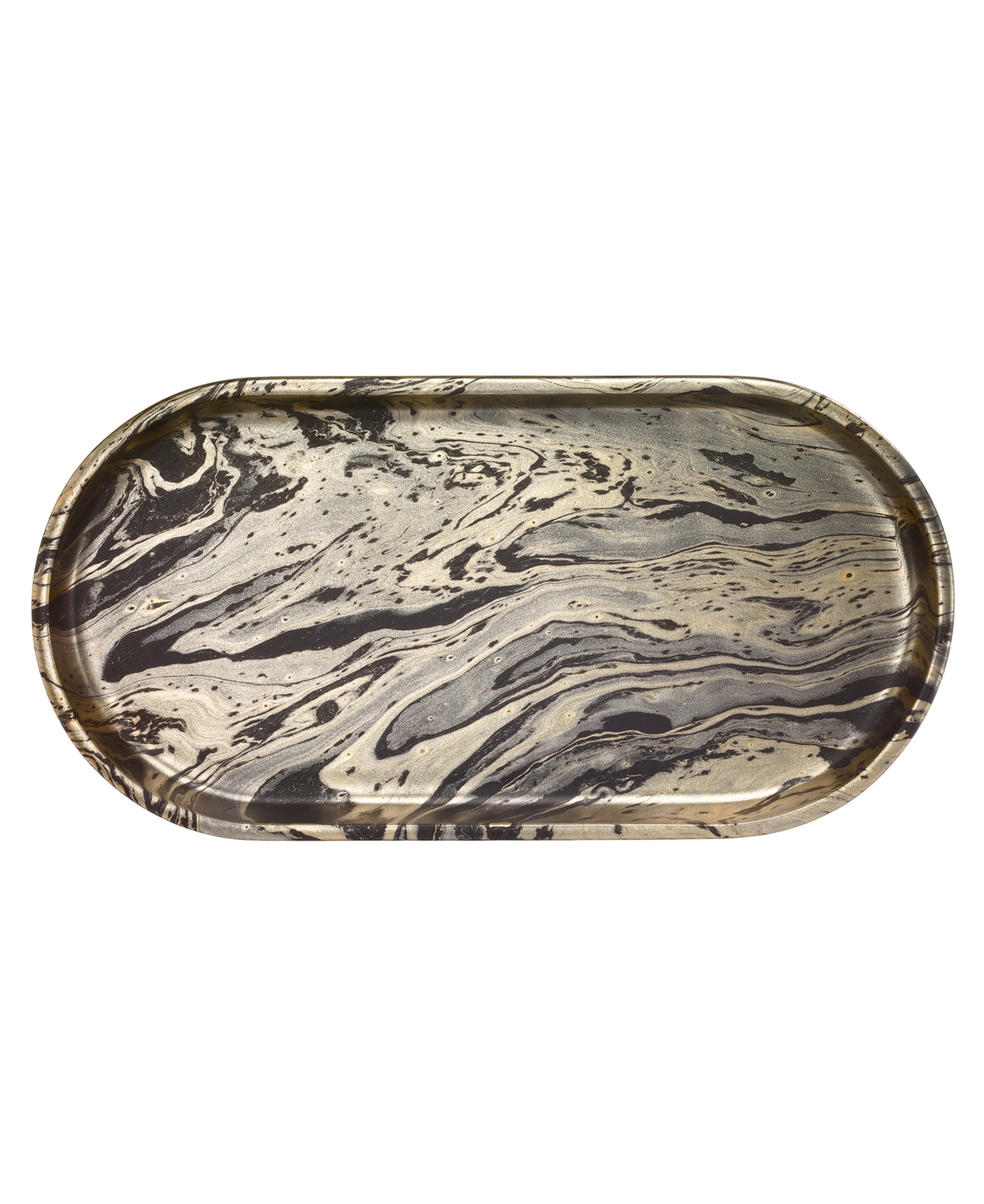 Nicole Miller Harper 3-pc. Bath Vanity Set In Blk,gold