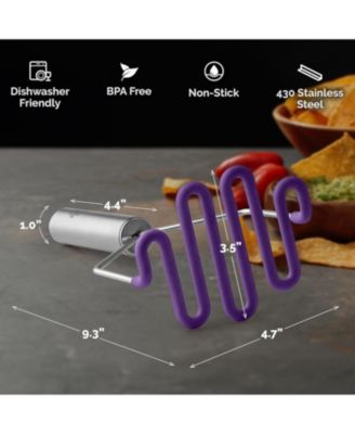 Non-Scratch Potato Masher Kitchen Tool - Durable Stainless Steel Mashed Potatoes Masher