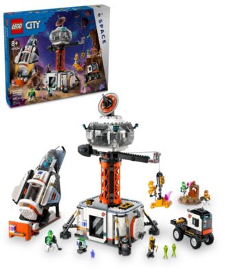 LEGO City Space Base and Rocket Launchpad Set 60434 - Macy's