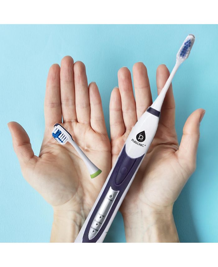 PURSONIC 8 Pack Brush Heads Replacement (S500/S520/S522) Macy's