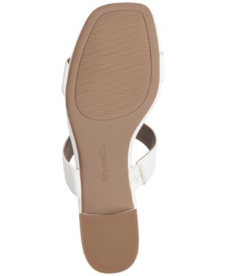 Victoriaa Double Band Block Heel Dress Sandals, Created for Macy's