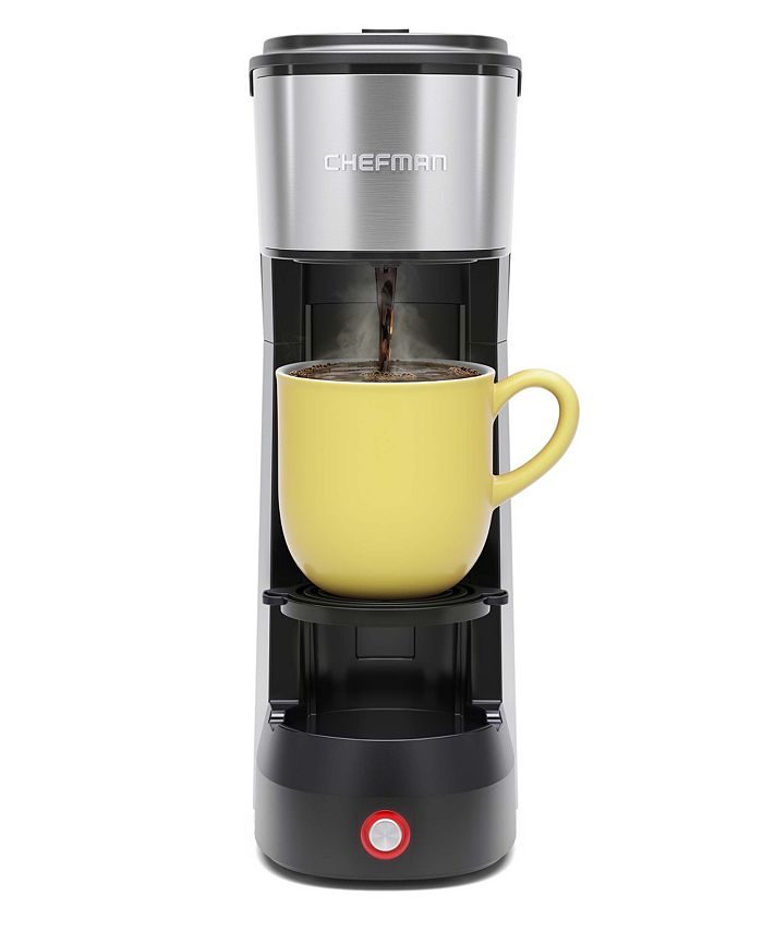 Chefman Instacoffee Max Single Serve Coffee Maker With Lift Macy's