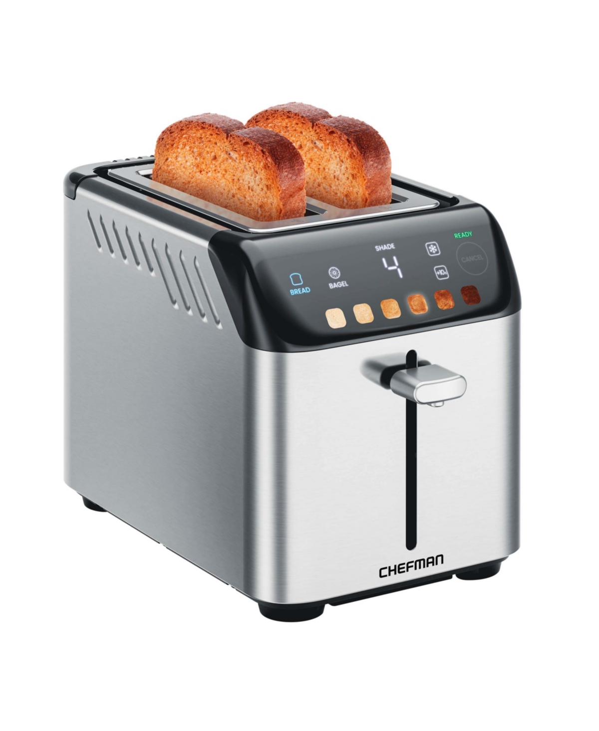Shop Chefman Smart Toaster 2 Slice In Stainless