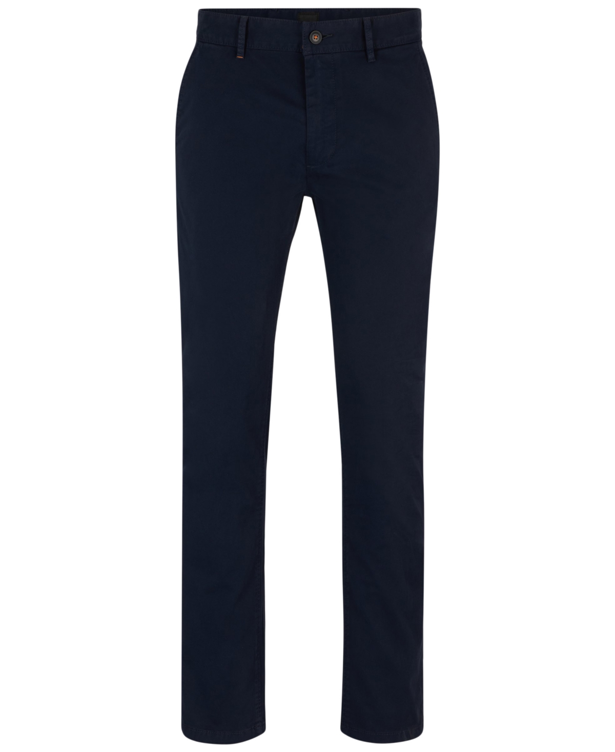 Boss by Hugo Boss Men's Stretch-Cotton Satin Slim-Fit Chinos