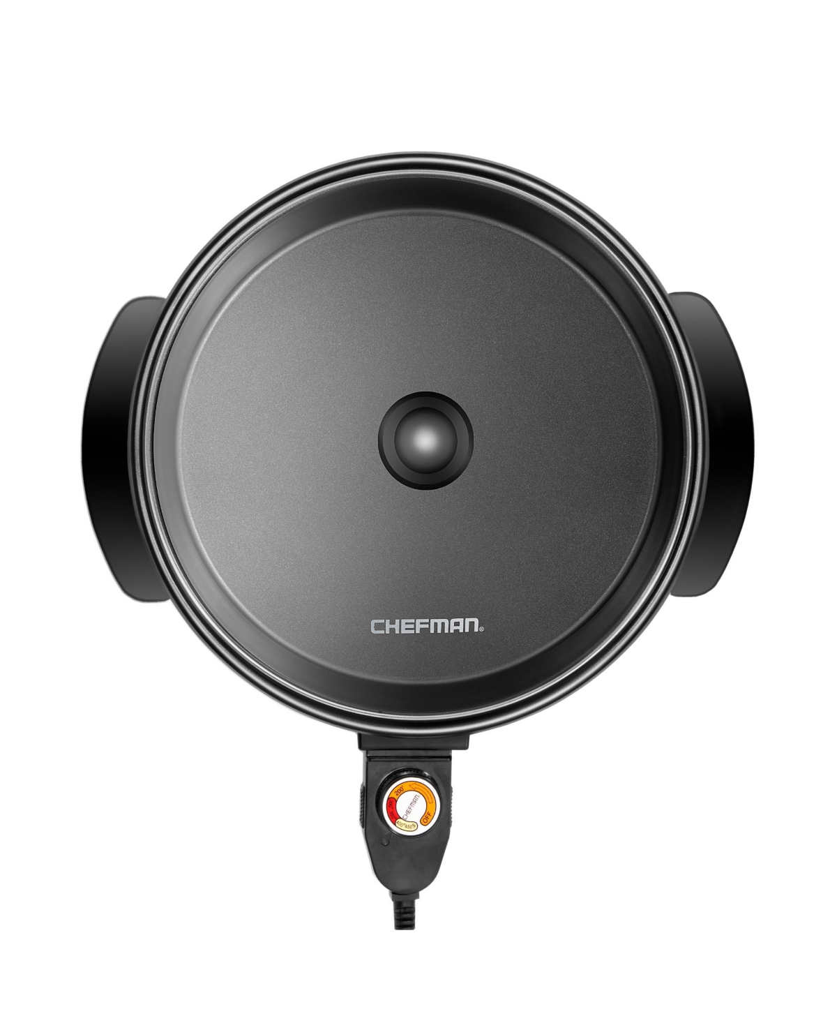 Shop Chefman 12 Round Electric Skillet In Black