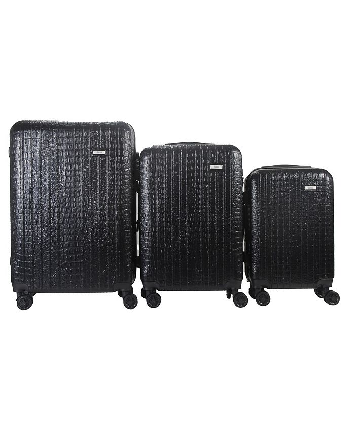 Mirage Luggage Danae ABS Hard shell Lightweight 360 Dual Spinning Wheels Combo Lock 3 Piece