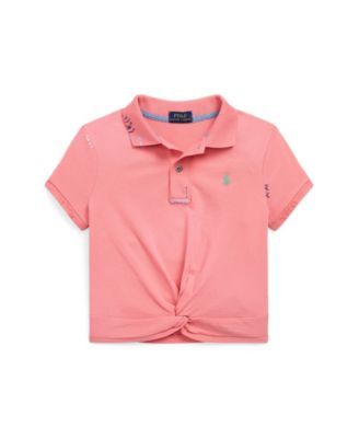 Pants POLO RALPH LAUREN Kids color Pink