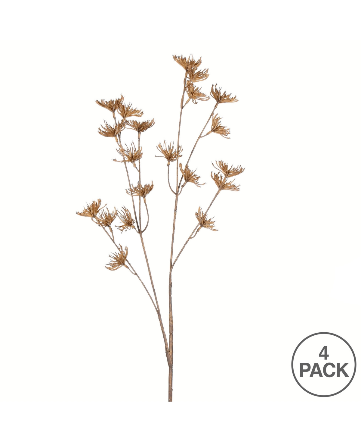 Vickerman 26" Artificial Beige Anne Lace Spray. Includes 4 Sprays Per Pack. In Beige