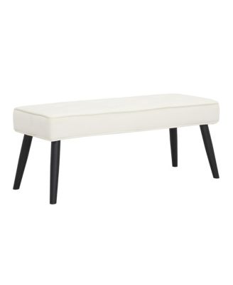 Velvet Tufted Bedroom Bench for Living Room & Entryway
