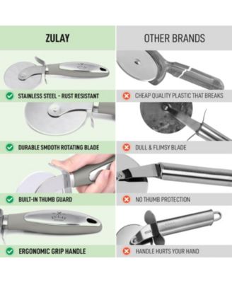 Super Sharp Non-Slip Handle Large Pizza Cutter Wheel