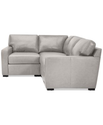 Radley 101" 4-Pc. Leather Corner Sectional