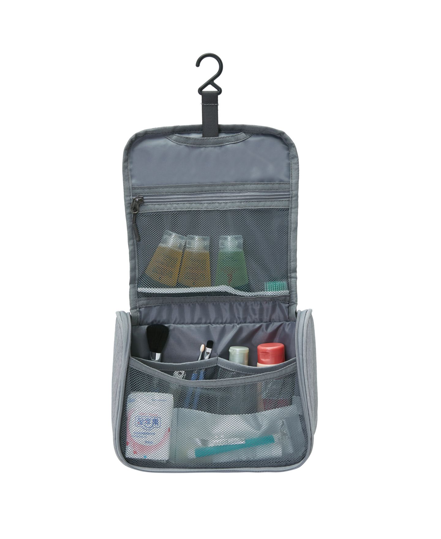 Несессер Travelon World Travel Essentials Hanging Toiletry Case, цвет: Чёрный — фото 14
