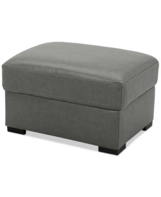 Radley 32"  Leather Ottoman
